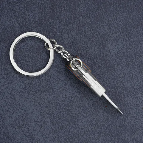 Sharp Steel knife Small Folding keychain