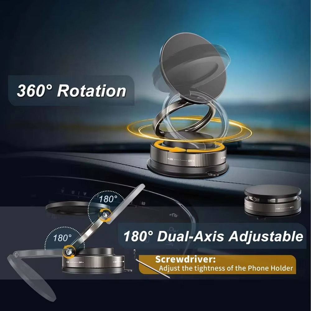 Latest Edition Magnetic Phone Holder 360 Rotatable