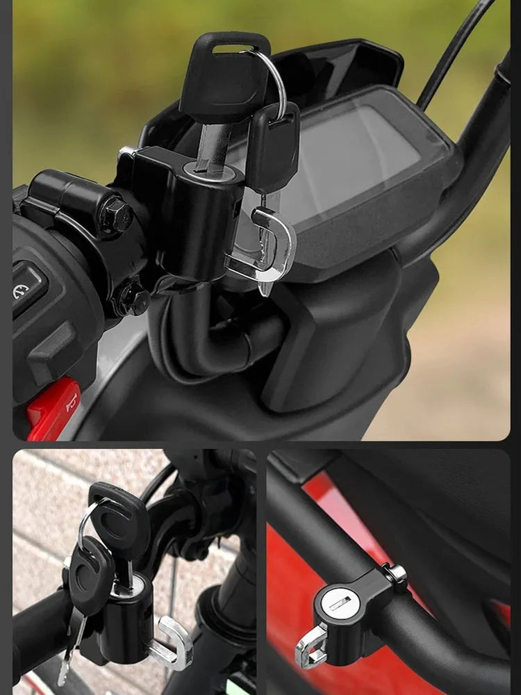 Universal Motorcycle Helmet & Multy Items Lock