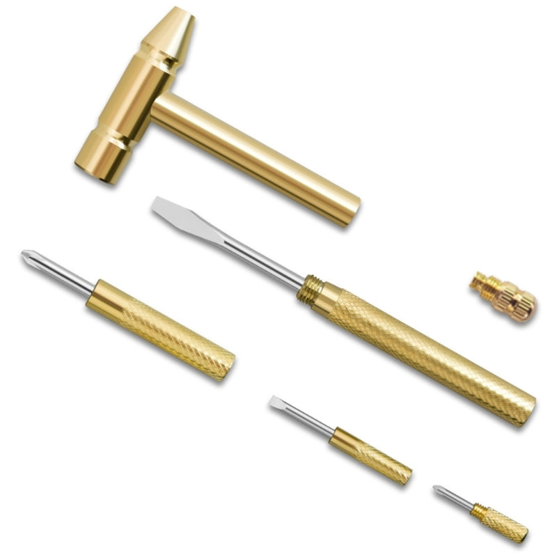 Multifunctional 5 in 1 Hammer Screwdriver Set