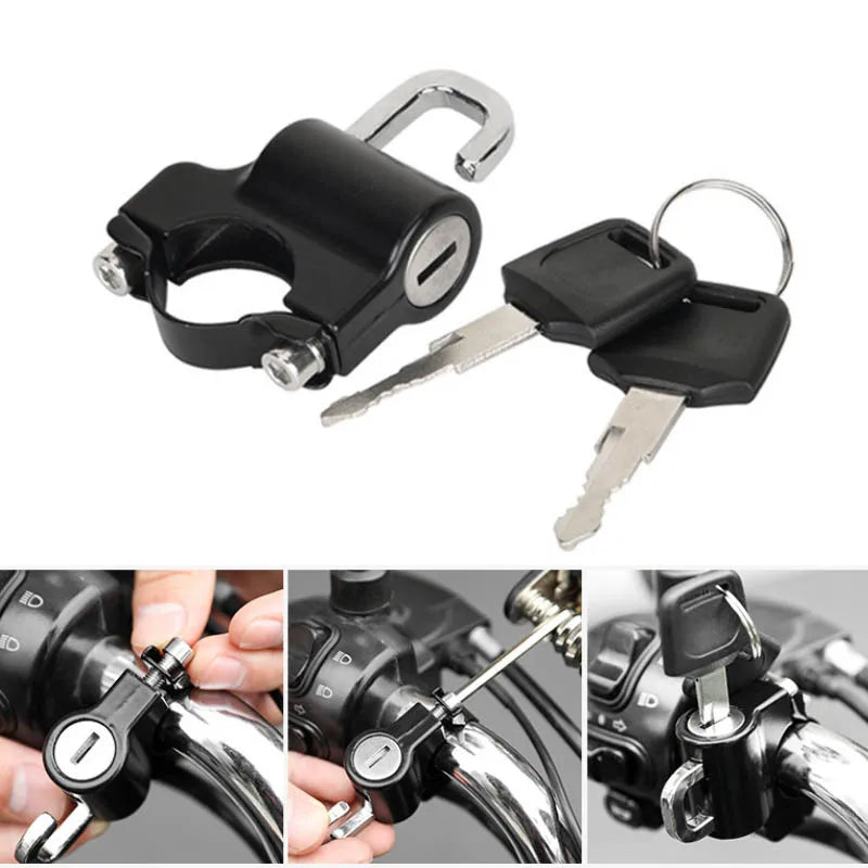 Universal Motorcycle Helmet & Multy Items Lock