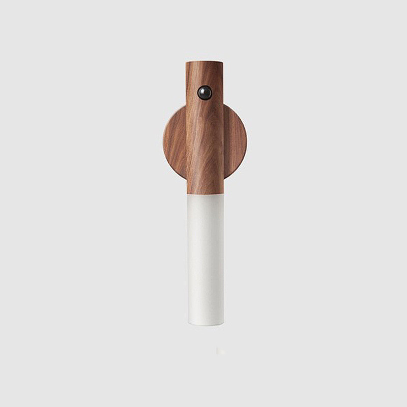 Magnetic Wooden Led Motion Sensor Wall & Cabinet Light