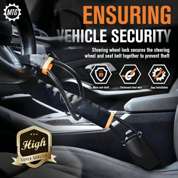 Universal Seat Belt Lock - Gadgets Valley™