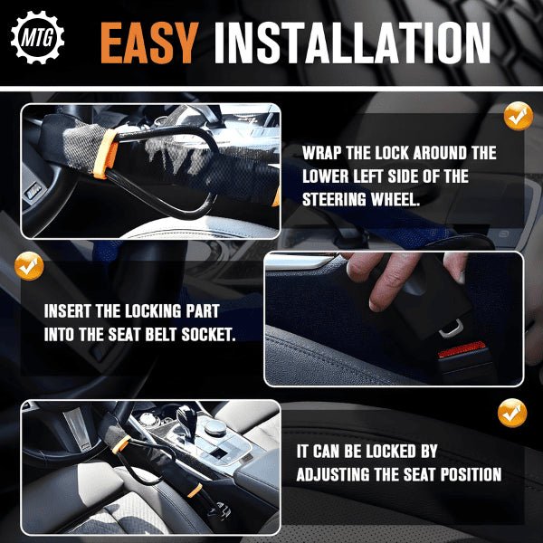 Universal Seat Belt Lock - Gadgets Valley™