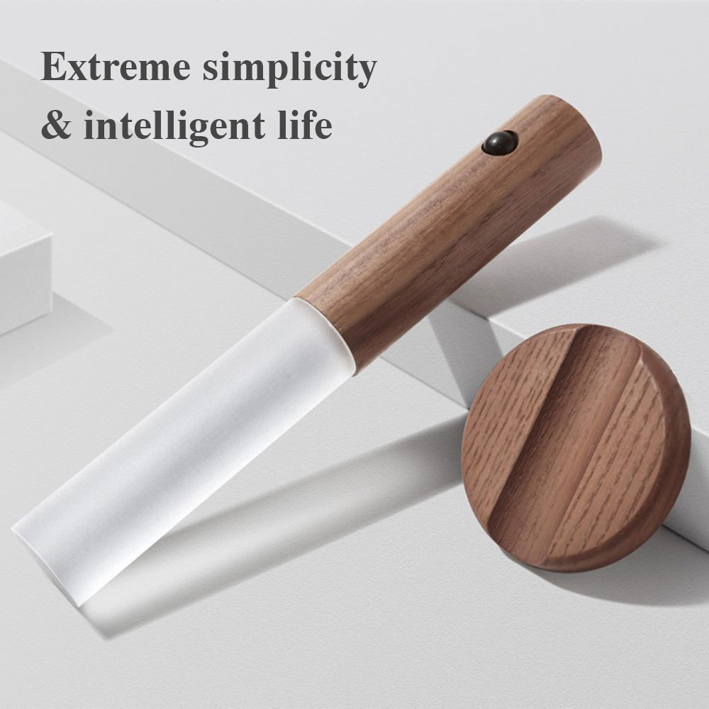Magnetic Wooden Led Motion Sensor Wall & Cabinet Light