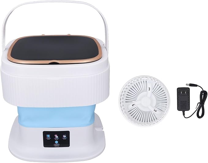 11.5 Ltr Portable Fully Automatic Foldable Washing Machine Large Capacity