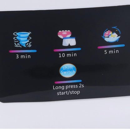 11.5 Ltr Portable Fully Automatic Foldable Washing Machine Large Capacity