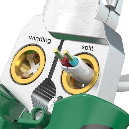 Electric Multi-Functional 8-in-1 Stainless Steel Needle Nose Pliers – Wire Stripping, Cutting, and More