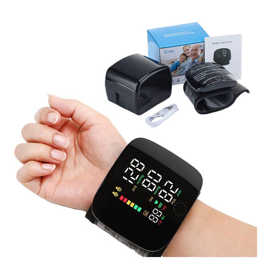 Digital Wrist Blood Pressure Device - GV-306 | Latest Technology | LED Display |