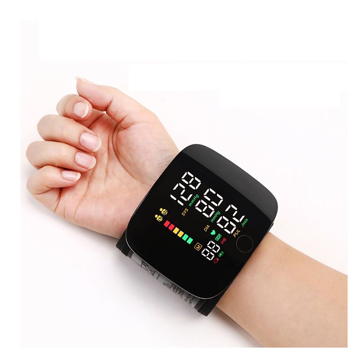 Digital Wrist Blood Pressure Device - GV-306 | Latest Technology | LED Display |