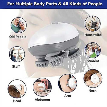 Smart Scalp Massager – Electric Hair & Head Relaxation Device