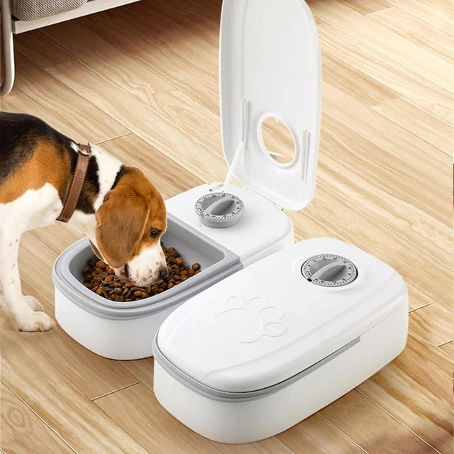 Smart Automatic Pet Feeder 2 in 1 Food Dispenser