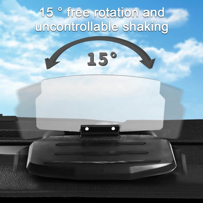 Car HUD Head Up Display & Wireless Charger