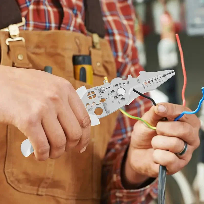 Multi-Function Wire Stripper and Crimping Tool