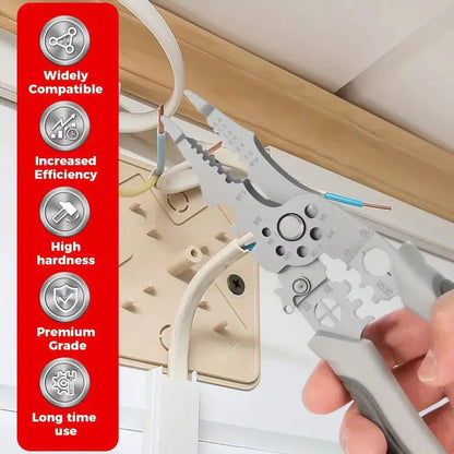 Multi-Function Wire Stripper and Crimping Tool