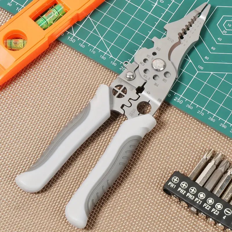Multi-Function Wire Stripper and Crimping Tool